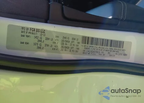 2017 Jeep Grand Cherokee Limited 4X4 z USA, uszkodzony, nr VIN 1C4RJFBG3HC735616